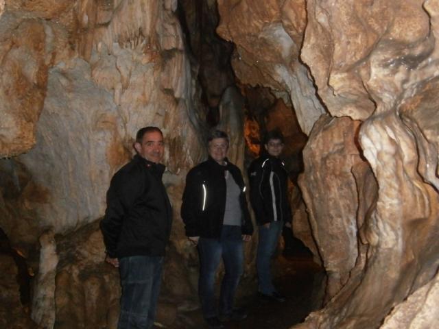 4 - visite des grottes du Queroy (40)