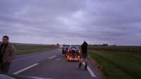 au petit matin sur la route
